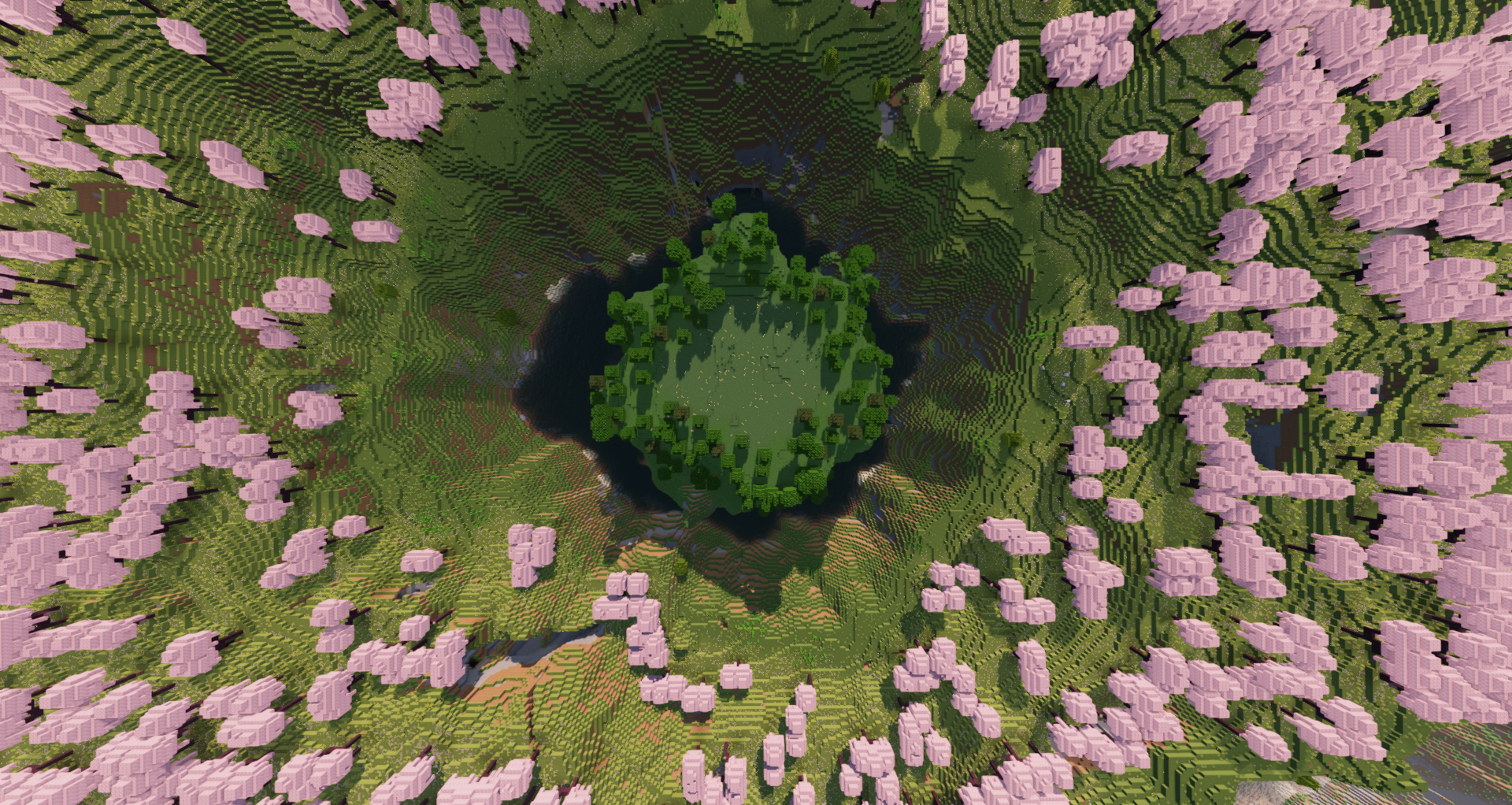 A nice screenshot in Minecraft.